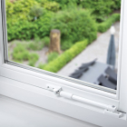 AXA Raamuitzetter | AXA | Tot 30 centimeter (Telescopisch, Buiten draaiende ramen, Wit) 28250054E K010808445 - 3