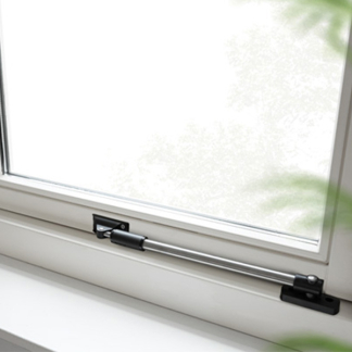 AXA Raamuitzetter | AXA | Tot 35 centimeter (Telescopisch, Buiten draaiende ramen, Geborsteld RVS) 28350081E K010808456 - 3