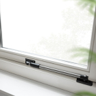 AXA Raamuitzetter | AXA | Tot 35 centimeter (Telescopisch, Buiten draaiende ramen, Geborsteld RVS) 28350081E K010808456 - 3