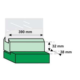 AXA Raamuitzetter | AXA (5 Ventilatiestanden, Buiten draaiende ramen, Wit) 26363074E K010808440 - 