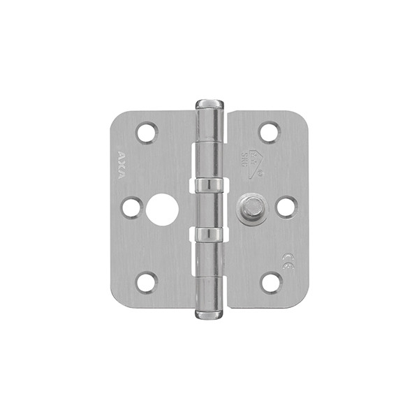 AXA Scharnier | AXA | Kogellager | 76 x 76 mm (SKG**, Buiten draaiend, Afgerond, RVS) 15432481VE K010808491 - 2