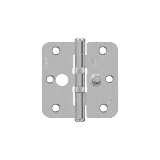 AXA Scharnier | AXA | Kogellager | 76 x 76 mm (SKG**, Buiten draaiend, Afgerond, RVS) 15432481VE K010808491 - 2