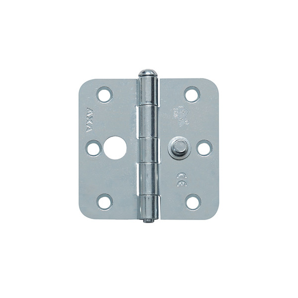 AXA Scharnier | AXA | Ongelagerd | 76 x 76 mm (SKG**, Buiten draaiend, Afgerond, Staal) 11142423VE K010808503 - 2