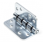 AXA Scharnier | AXA | Smart EasyFix | 89 x 89 mm (Afgerond, Staal) 16770923E K010808481 - 1