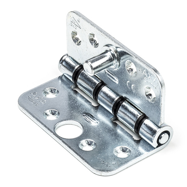 AXA Scharnier | AXA | Smart EasyFix | 89 x 89 mm (SKG***, Buiten draaiend, Afgerond, Staal) 16870923VE K010808511 - 1