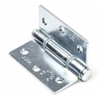 Scharnier | AXA | Venelite | 76 x 76 mm (Binnen en buiten draaiend, Staal)