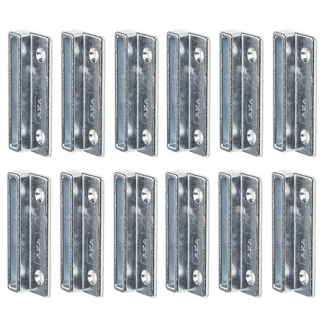 AXA Sluitkom | AXA | 12 stuks (Buiten draaiende ramen, Geschikt voor raamhendel type 3302 en 3308, Zilver)  V010808406