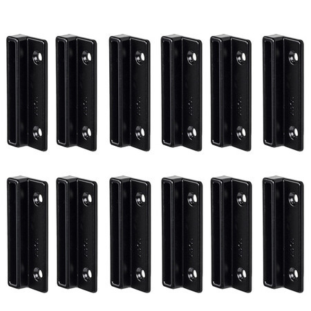 AXA Sluitkom | AXA | 12 stuks (Buiten draaiende ramen, Geschikt voor raamhendel type 3302 en 3308, Zwart)  V010808405 - 1