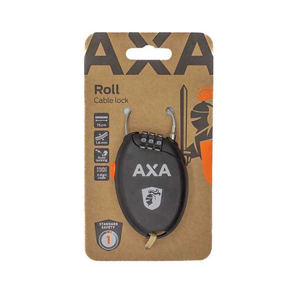 AXA Uittrekslot | AXA | 75 cm (Ø 1.6 mm, Cijfercode, Basic Safety) 1652 RS3746 K170404428 - 4