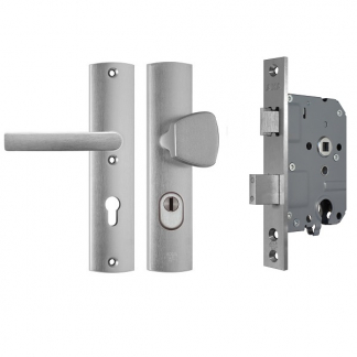 AXA Veiligheidsbeslag + Veiligheidsslot | AXA | 72 mm (Knop, Kerntrekbeveiliging)  K010808556 - 1