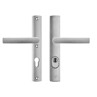 AXA Veiligheidsbeslag + Veiligheidsslot | AXA | 72 mm (Kruk, Kerntrekbeveiliging, Smal, Afgerond)  K010808593 - 2