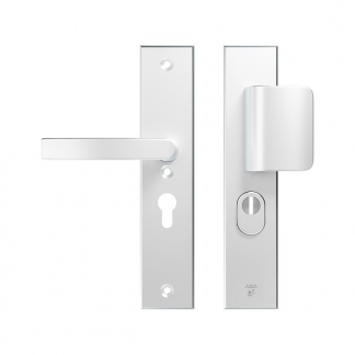 AXA Veiligheidsbeslag met duwer | AXA | Edge Plus | 55 mm  (Kerntrekbeveiliging, Aluminium) 6667359155K K010809400