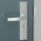 AXA Veiligheidsbeslag met duwer | AXA | Edge Plus | 55 mm  (Kerntrekbeveiliging, Aluminium) 6667359155K K010809400 - 3
