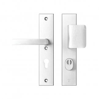 AXA Veiligheidsbeslag met duwer | AXA | Edge Plus | 72 mm  (Kerntrekbeveiliging, Aluminium) 6667351172K K010809404
