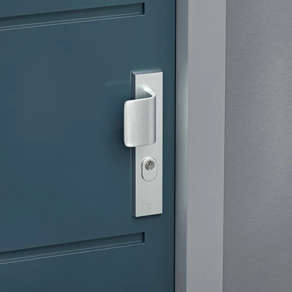 AXA Veiligheidsbeslag met duwer | AXA | Edge Plus | 72 mm  (Kerntrekbeveiliging, Aluminium) 6667351172K K010809404 - 5