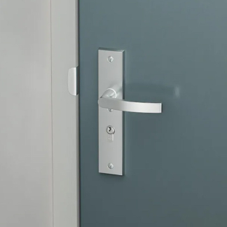 AXA Veiligheidsbeslag met duwer | AXA | Edge Plus | 72 mm  (Kerntrekbeveiliging, Aluminium) 6667359172K K010809401 - 5