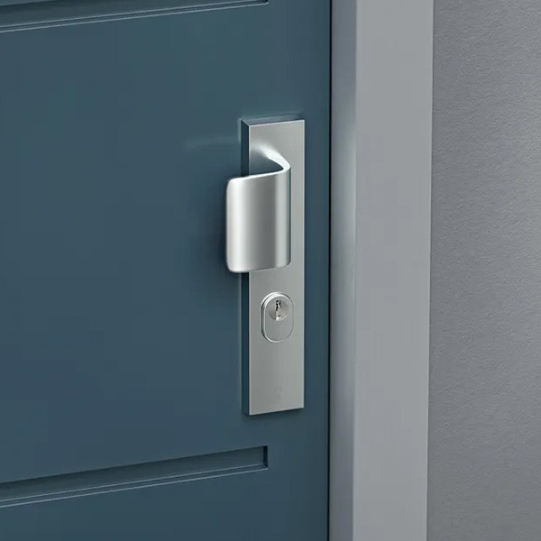 AXA Veiligheidsbeslag met duwer | AXA | Edge Plus | 92 mm  (Kerntrekbeveiliging, Aluminium) 6667359192K K010809402 - 4