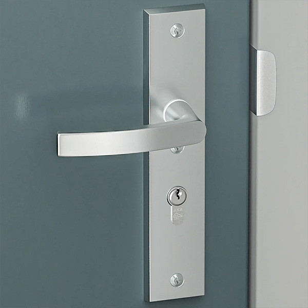 AXA Veiligheidsbeslag met knop | AXA | Edge Plus | 55 mm  (Kerntrekbeveiliging, Aluminium) 6667399155K K010809409 - 3