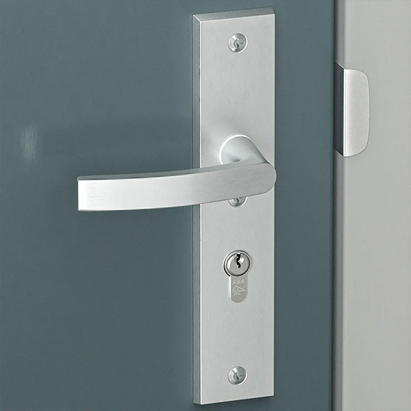 AXA Veiligheidsbeslag met knop | AXA | Edge Plus | 55 mm  (Kerntrekbeveiliging, Aluminium) 6667491155K K010809412 - 3
