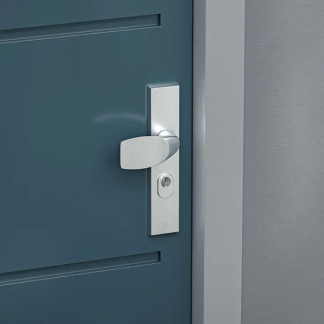 AXA Veiligheidsbeslag met knop | AXA | Edge Plus | 55 mm  (Kerntrekbeveiliging, Aluminium) 6667491155K K010809412 - 4