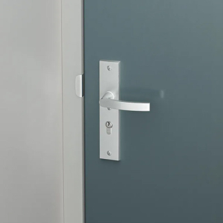 AXA Veiligheidsbeslag met knop | AXA | Edge Plus | 55 mm  (Kerntrekbeveiliging, Aluminium) 6667491155K K010809412 - 5