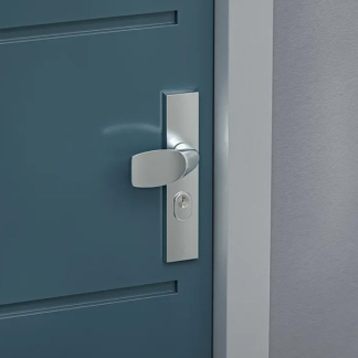 AXA Veiligheidsbeslag met knop | AXA | Edge Plus | 72 mm  (Kerntrekbeveiliging, Aluminium) 6667399172K K010809410 - 4