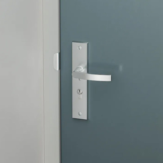AXA Veiligheidsbeslag met knop | AXA | Edge Plus | 92 mm  (Kerntrekbeveiliging, Aluminium) 6667399192K K010809411 - 5