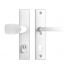AXA Veiligheidsbeslag met knop | AXA | Edge Plus | 92 mm  (Kerntrekbeveiliging, Aluminium) 6667491192K K010809414 - 1