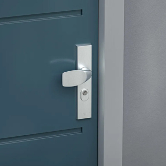 AXA Veiligheidsbeslag met knop | AXA | Edge Plus | 92 mm  (Kerntrekbeveiliging, Aluminium) 6667491192K K010809414 - 4