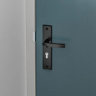 AXA Veiligheidsbeslag met knop | AXA | Edge Plus | 92 mm (Kerntrekbeveiliging, Aluminium, Zwart) 6667491892K K010809417 - 5