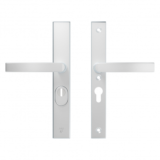 AXA Veiligheidsbeslag met kruk | AXA | Edge Plus | 55 mm  (Kerntrekbeveiliging, Aluminium) 6767101155K K010809448 - 1