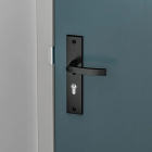 AXA Veiligheidsbeslag met kruk | AXA | Edge Plus | 55 mm (Kerntrekbeveiliging, Aluminium, Zwart) 6667101855K K010809424 - 5