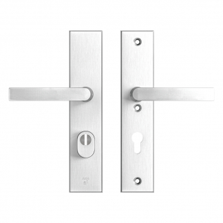 AXA Veiligheidsbeslag met kruk | AXA | Edge Plus | 72 mm  (Kerntrekbeveiliging, Aluminium) 6667101172K K010809422