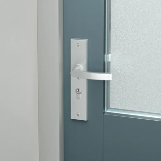 AXA Veiligheidsbeslag met kruk | AXA | Edge Plus | 72 mm  (Kerntrekbeveiliging, Aluminium) 6667101172K K010809422 - 5