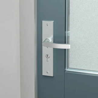 AXA Veiligheidsbeslag met kruk | AXA | Edge Plus | 72 mm  (Kerntrekbeveiliging, Aluminium) 6667109172K K010809419 - 4