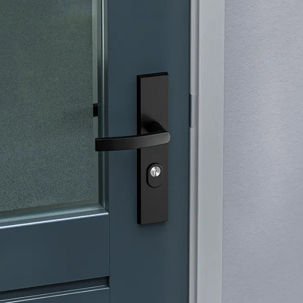 AXA Veiligheidsbeslag met kruk | AXA | Edge Plus | 72 mm (Kerntrekbeveiliging, Aluminium, Zwart) 6667101872K K010809425 - 4