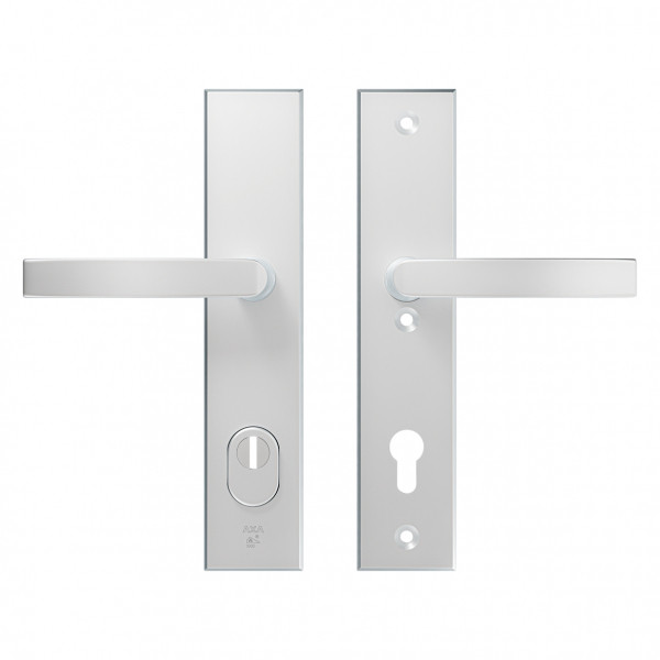 AXA Veiligheidsbeslag met kruk | AXA | Edge Plus | 92 mm  (Kerntrekbeveiliging, Aluminium) 6667109192K K010809420 - 1