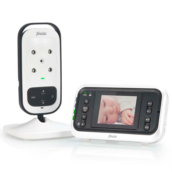 Alecto Babyfoon met camera | Alecto | DVM-75 (Ouderunit, Slaapliedjes, Gespreksfunctie, Temperatuursensor, Eco modus, Uitbreidbaar, Nachtzicht) DVM-75 K170406259 - 1