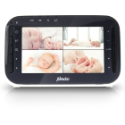 Alecto Babyfoon met camera | Alecto | DVM200M (Ouderunit, Slaapliedjes, Gespreksfunctie, Draaifunctie, Geluidsdetectie, Temperatuursensor, Uitbreidbaar, Nachtzicht) DVM200M K170406178 - 2