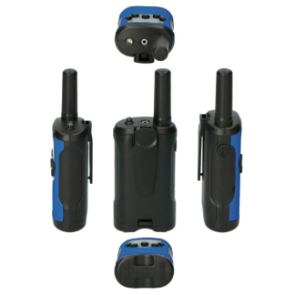 Alecto Kinder walkie talkie | Alecto (Batterij, 8 kanalen, 7 km, Zaklamp, Blauw) FR-115BW K170406183 - 2