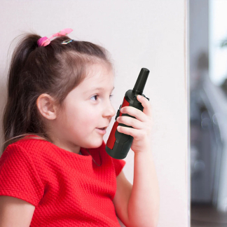 Alecto Kinder walkie talkie | Alecto (Batterij, 8 kanalen, 7 km, Zaklamp, Rood) FR115RD K170406184 - 4