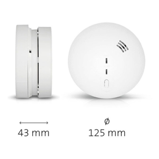 Alecto Rookmelder | Alecto (10 jaar sensor, Netstroom, Koppelbaar) SA241 K170406264 - 6