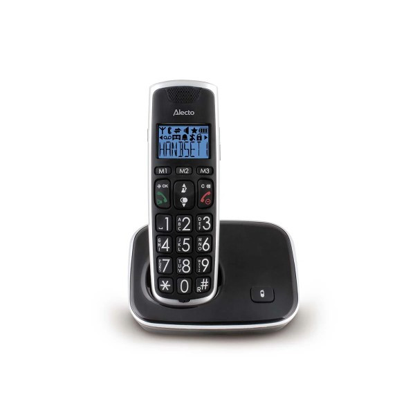 Alecto Senioren DECT telefoon | Alecto | FX-6000 (Hoortoestelvriendelijk, Uitbreidbaar, Tot 50 nummers opslaan) FX-6000 K170406190 - 1
