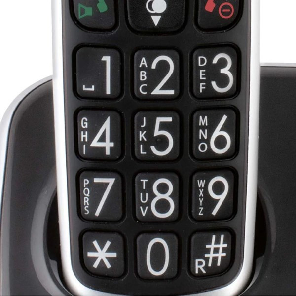 Alecto Senioren DECT telefoon | Alecto | FX-6000 (Hoortoestelvriendelijk, Uitbreidbaar, Tot 50 nummers opslaan) FX-6000 K170406190 - 2