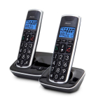 Alecto Senioren DECT telefoon | Alecto | FX-6020 | 2 stuks (Hoortoestelvriendelijk, Uitbreidbaar, Tot 50 nummers opslaan) FX-6020 K170406191 - 1