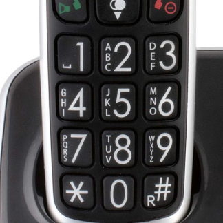 Alecto Senioren DECT telefoon | Alecto | FX-6020 | 2 stuks (Hoortoestelvriendelijk, Uitbreidbaar, Tot 50 nummers opslaan) FX-6020 K170406191 - 2