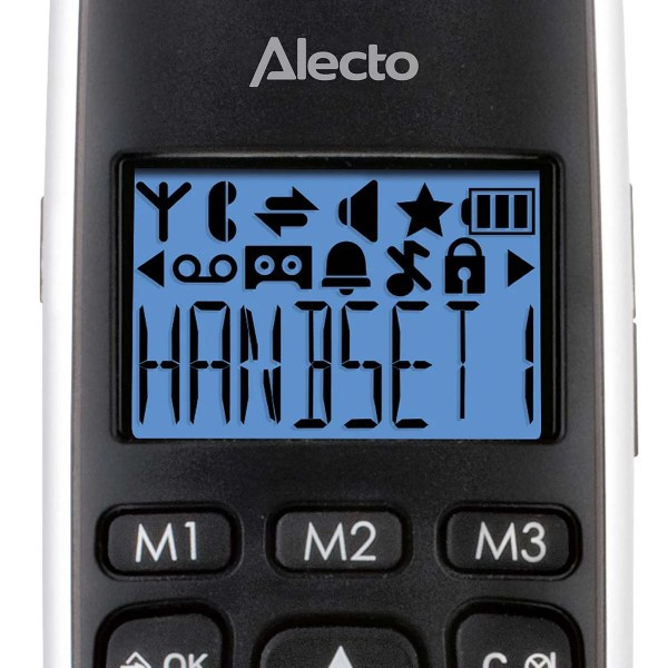 Alecto Senioren DECT telefoon | Alecto | FX-6020 | 2 stuks (Hoortoestelvriendelijk, Uitbreidbaar, Tot 50 nummers opslaan) FX-6020 K170406191 - 3