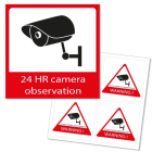 Alecto Sticker camerabewaking | Alecto | 5 stuks (1 groot, 4 klein) AWS-05 K170406256 - 1