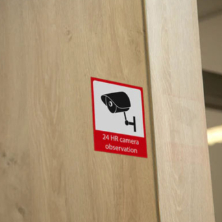 Alecto Sticker camerabewaking | Alecto | 5 stuks (1 groot, 4 klein) AWS-05 K170406256 - 3