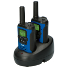 Alecto Walkie talkie | Alecto (Oplaadbaar, 8 kanalen, 7 km, Zaklamp, Blauw) FR175BW K170406186 - 1